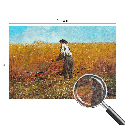 3D-Fototapete fürs Schlafzimmer Ernte in der Sonne