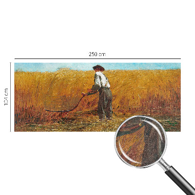 3D-Fototapete fürs Schlafzimmer Ernte in der Sonne