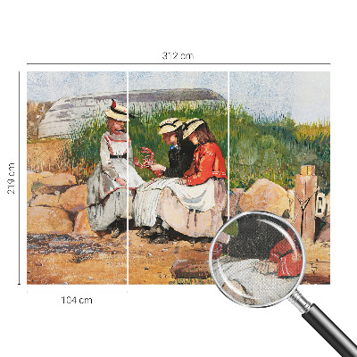 Moderne Fototapete nach Maß Sommerferien