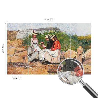 Moderne Fototapete nach Maß Sommerferien