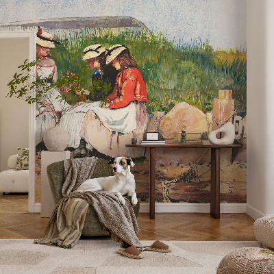 Moderne Fototapete nach Maß Sommerferien