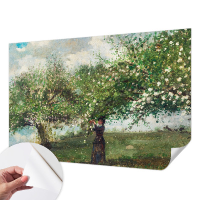 Motivtapete nach Maß Frühlingsszene