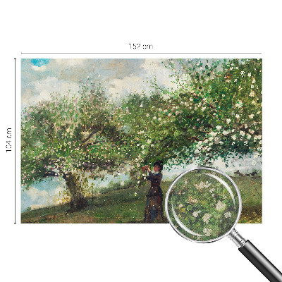 Motivtapete nach Maß Frühlingsszene