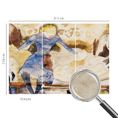 Hochwertige Bildtapete Feministischer Frieden