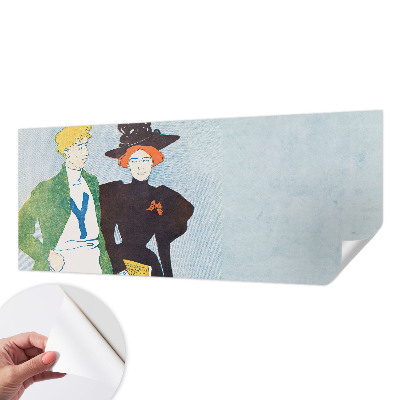 Selbstklebende Fototapete für die Wand Retro-Stil