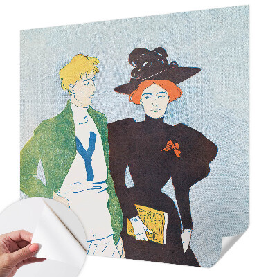 Selbstklebende Fototapete für die Wand Retro-Stil