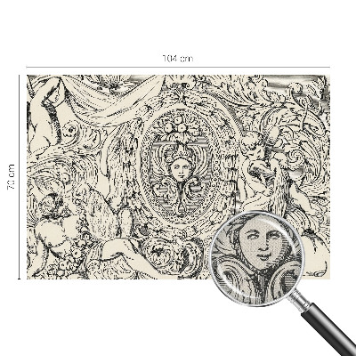 3D-Fototapete Eine Fülle von Ornamenten