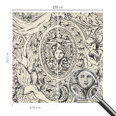 3D-Fototapete Eine Fülle von Ornamenten