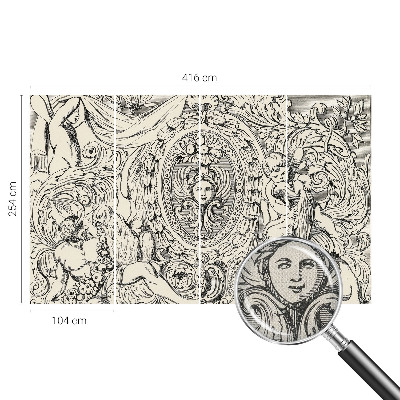 3D-Fototapete Eine Fülle von Ornamenten