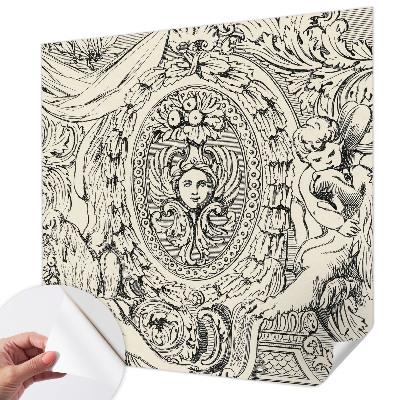 3D-Fototapete Eine Fülle von Ornamenten