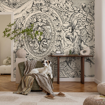 3D-Fototapete Eine Fülle von Ornamenten