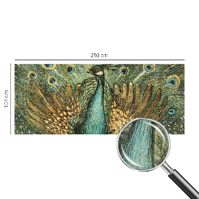 Motivtapete nach Maß Majestätischer Pfau