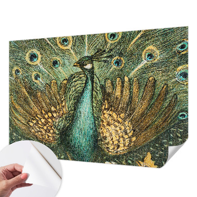 Motivtapete nach Maß Majestätischer Pfau