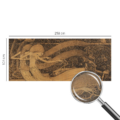 Motivtapete fürs Wohnzimmer Surrealistische Charaktere