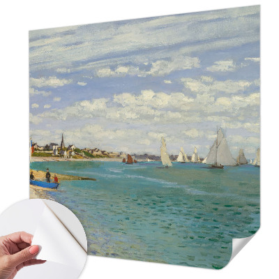 Vintage tapete Küstenlandschaft