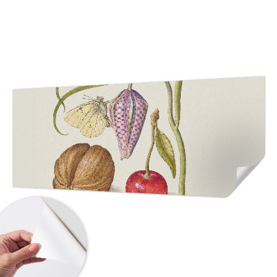 Selbstklebende Fototapete fürs Schlafzimmer Schmetterlingspflanze