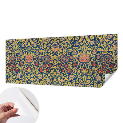 3D-Fototapete fürs Schlafzimmer Blumenmuster