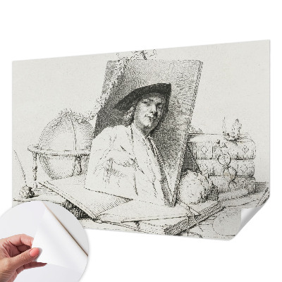 Motivtapete nach Maß Künstlerisches Porträt