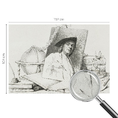 Motivtapete nach Maß Künstlerisches Porträt