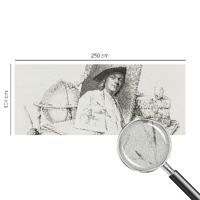 Motivtapete nach Maß Künstlerisches Porträt