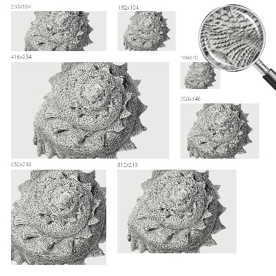 Motivtapete fürs Wohnzimmer Die Kunst der Natur