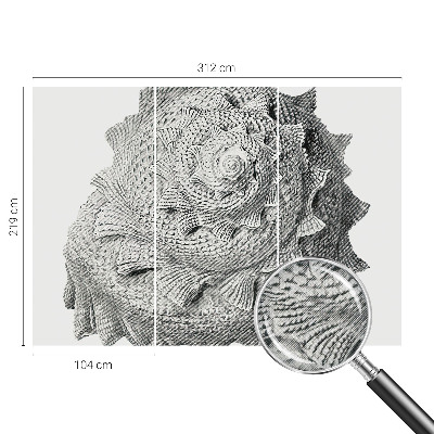 Motivtapete fürs Wohnzimmer Die Kunst der Natur