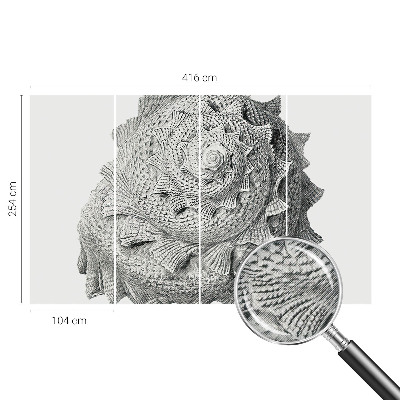 Motivtapete fürs Wohnzimmer Die Kunst der Natur