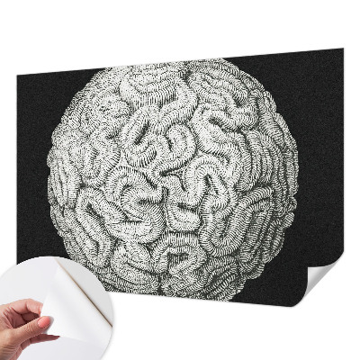 Moderne Fototapete nach Maß Kugelstruktur