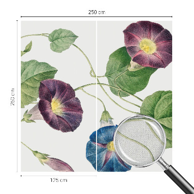 Selbstklebende Fototapete für die Wand Floristische Eleganz