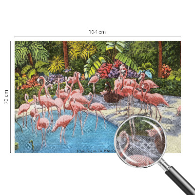 Selbstklebende Fototapete fürs Kinderzimmer Exotische Szene