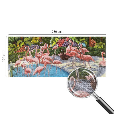 Selbstklebende Fototapete fürs Kinderzimmer Exotische Szene