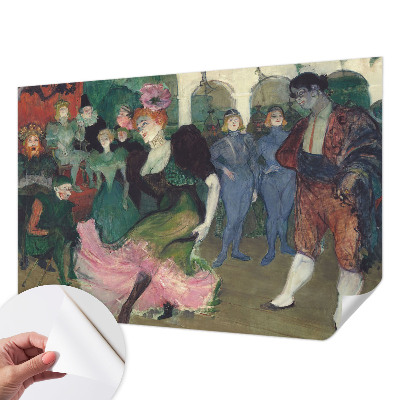 3D-Fototapete fürs Schlafzimmer Gesellschaftstanz