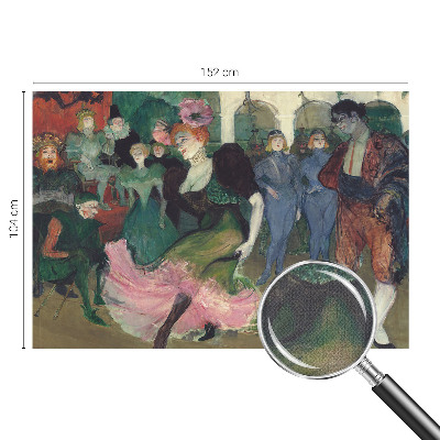 3D-Fototapete fürs Schlafzimmer Gesellschaftstanz