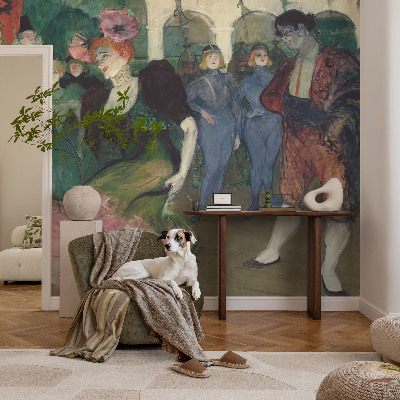 3D-Fototapete fürs Schlafzimmer Gesellschaftstanz