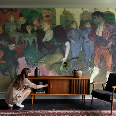 3D-Fototapete fürs Schlafzimmer Gesellschaftstanz