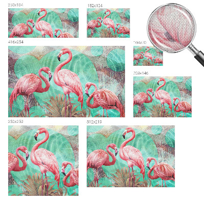 Motivtapete fürs Wohnzimmer Exotische Vögel