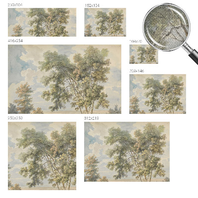 3D-Fototapete Romantische Natur