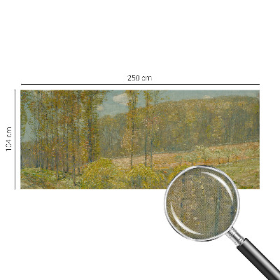 Vintage tapete Waldlandschaft