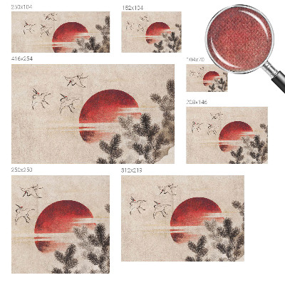 3D-Fototapete Wald Ost