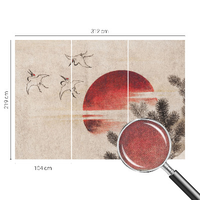 3D-Fototapete Wald Ost