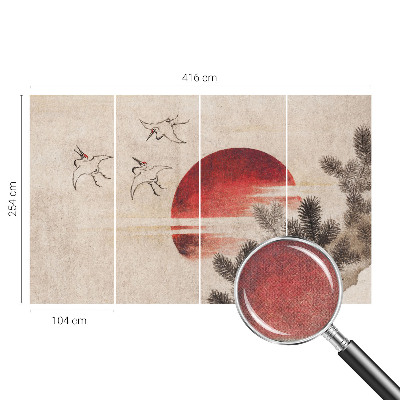 3D-Fototapete Wald Ost