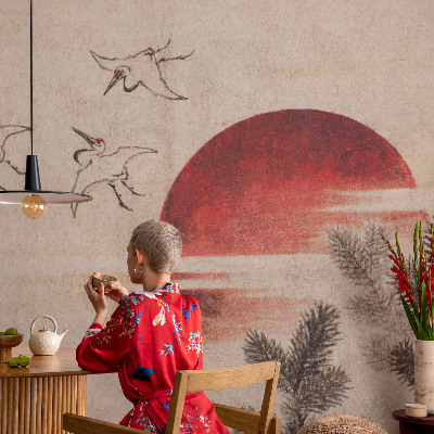 3D-Fototapete Wald Ost