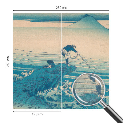 3D-Fototapete fürs Schlafzimmer Meeresszene