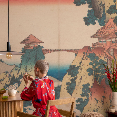 Moderne Fototapete nach Maß Eine malerische Landschaft