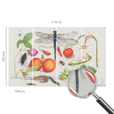 Motivtapete nach Maß Naturillustration