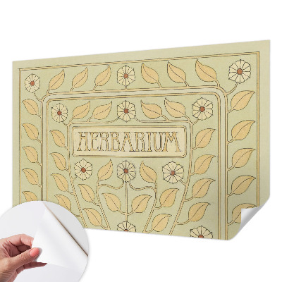 Hochwertige Bildtapete Pflanzenornament