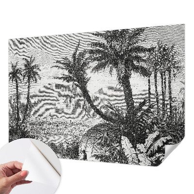 Fototapete in 3D-Optik Tropische Oase