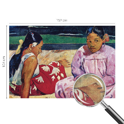 3D-Fototapete fürs Wohnzimmer Strandszene