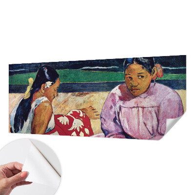 3D-Fototapete fürs Wohnzimmer Strandszene