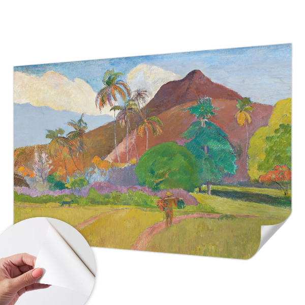 3D-Fototapete fürs Schlafzimmer Exotische Natur